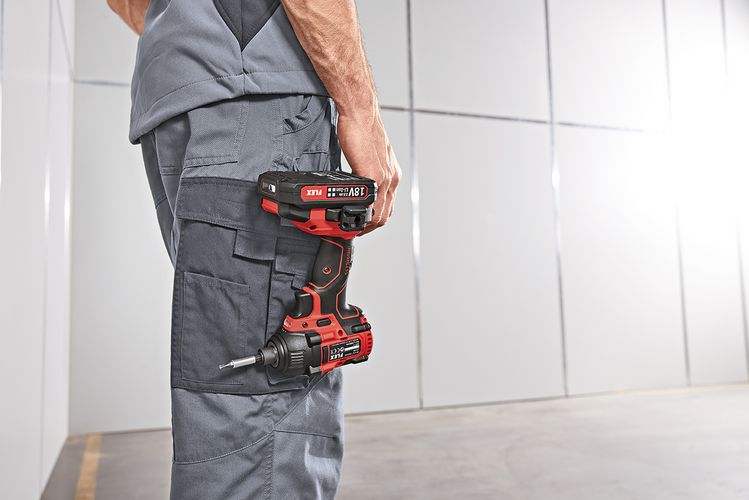Flex ID 1/4" 18.0-EC Cordless impact drill set