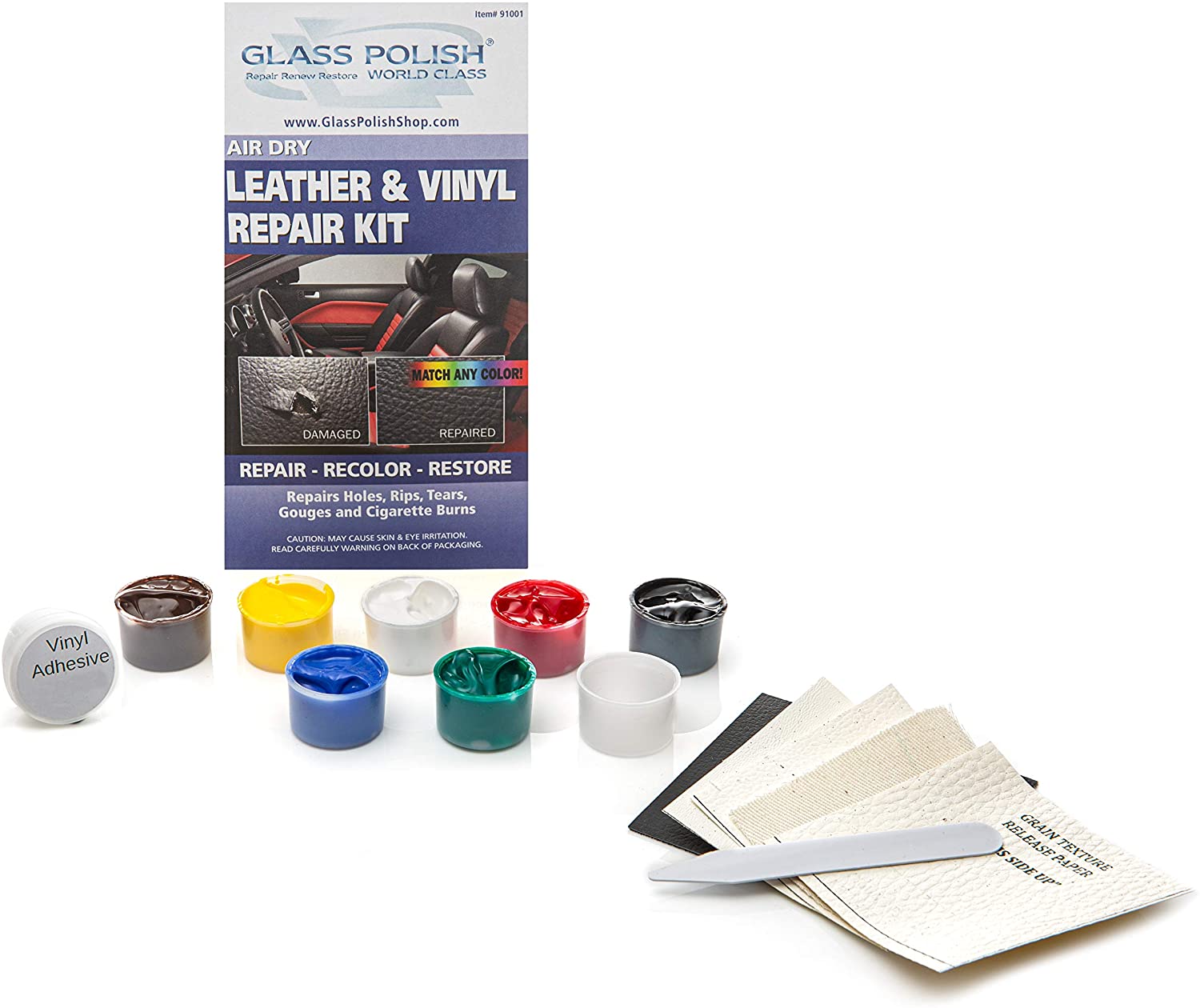 Leather & Vinyl Repair Air Dry Kit – DIY Repairs in Minutes
