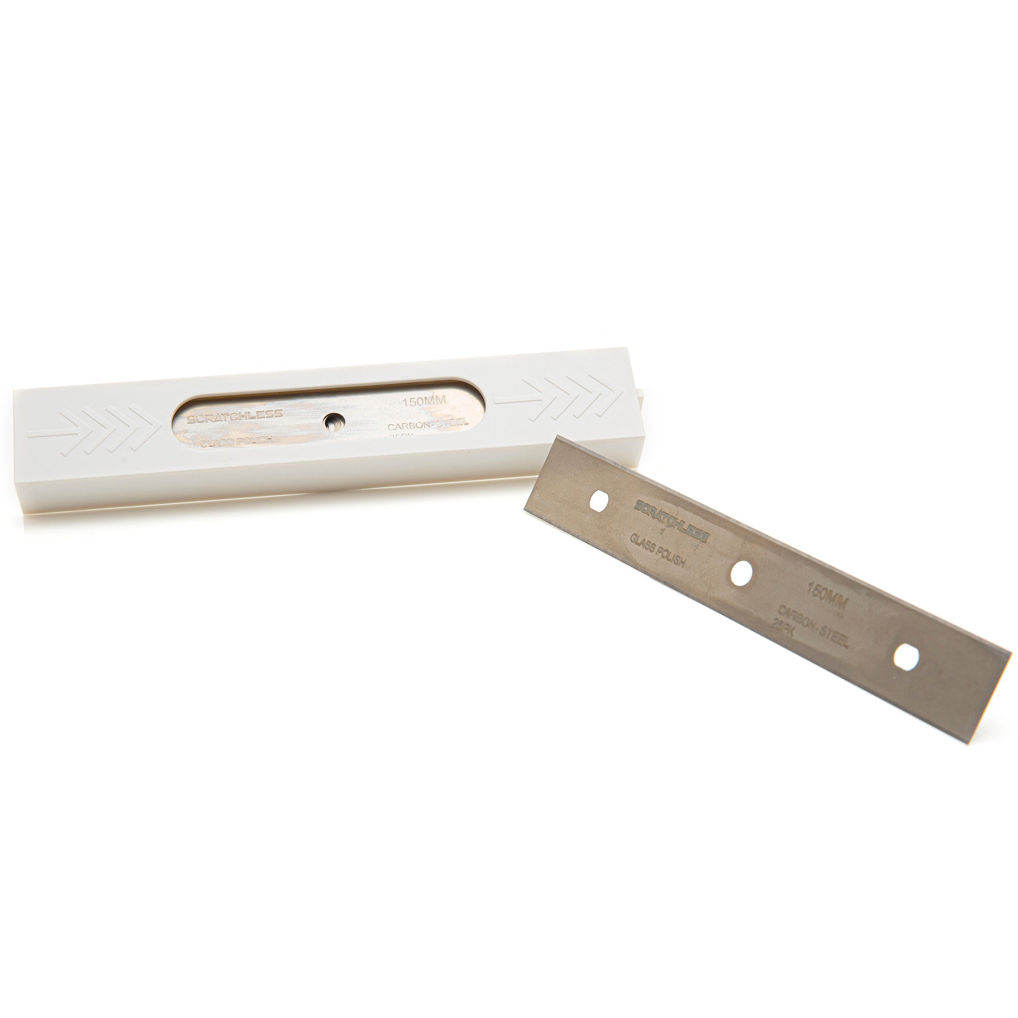 SCRATCHLESS Carbon Steel Blades 25pk - 150 mm