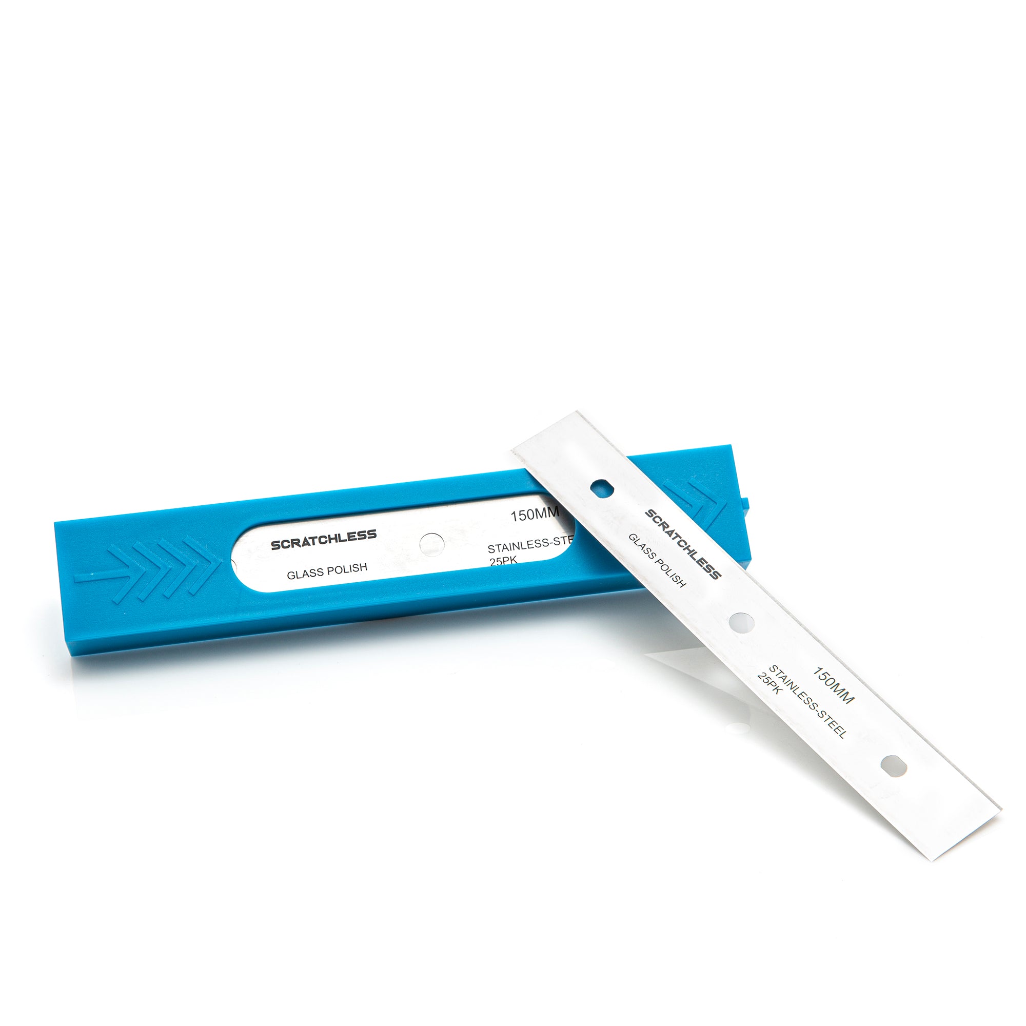 SCRATCHLESS Stainless Steel Blades 25pk - 150 mm