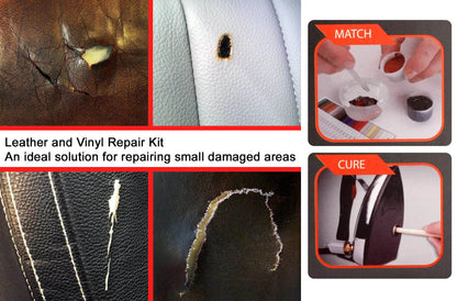 Leather & Vinyl Repair Kit Heat Cure – DIY Repairs in Minutes