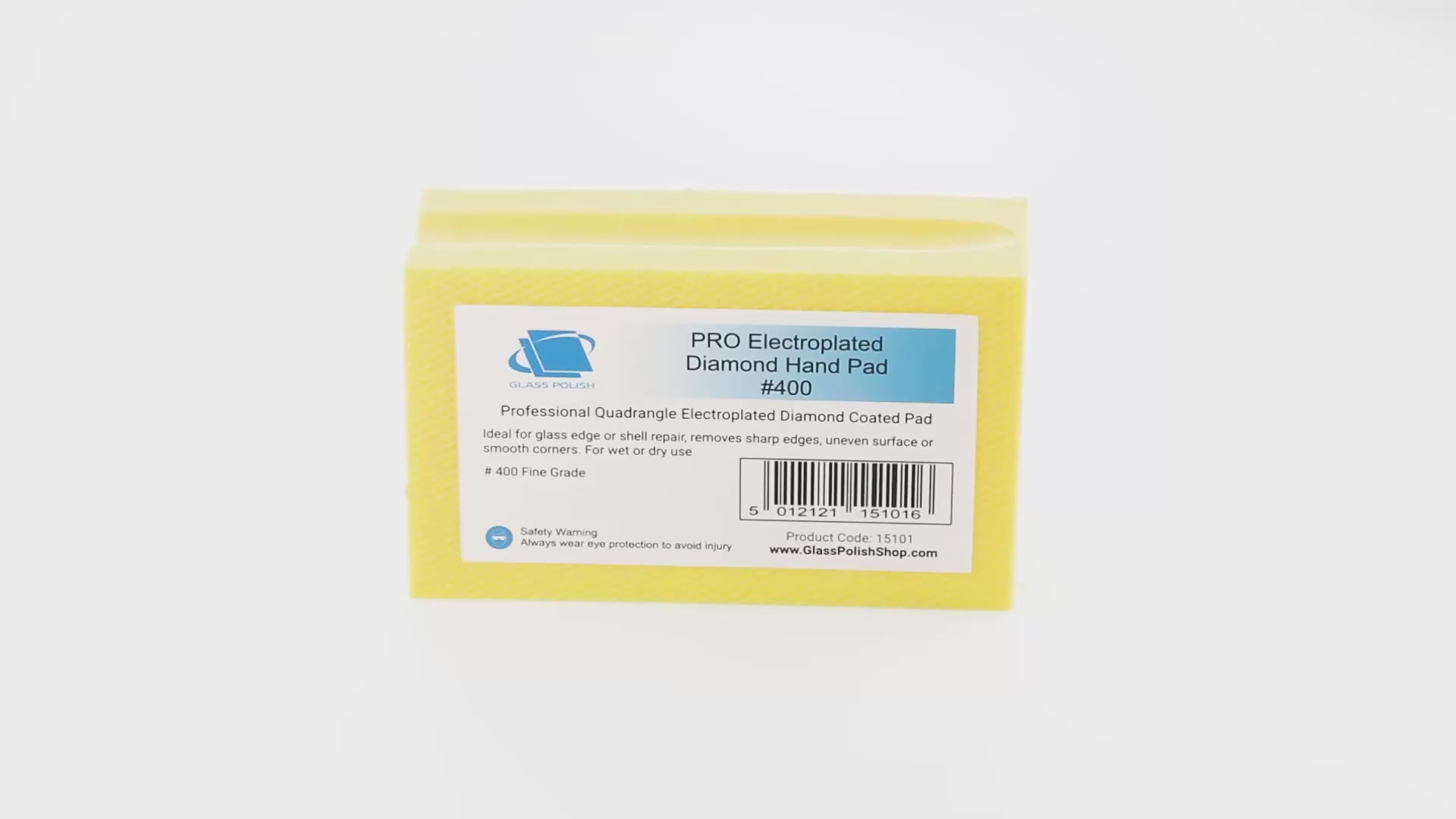 PRO Diamond Hand Sanding Pad - Grit 400 Fine