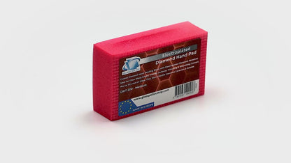 PRO Diamond Hand Sanding Pad - Grit 200 Medium - 2 Pads