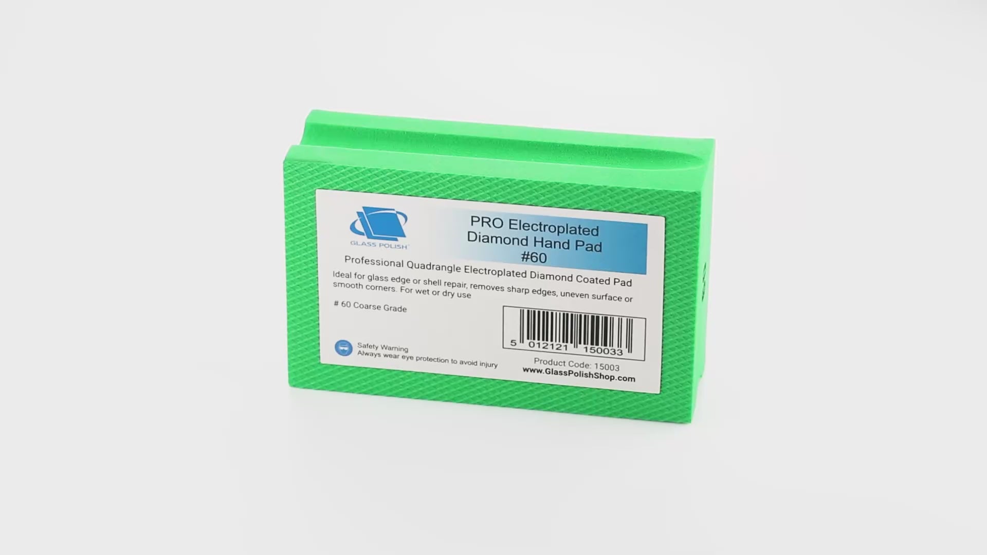 PRO Diamond Hand Sanding Pad - Grit 60 Very Coarse