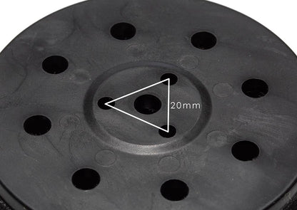 8+1+3 Sander Backing Pad / 4.5" 115mm Hook and Loop