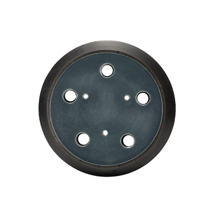 5+3 Sander Backing Pad / 5" 125mm - 5 Holes Black Foam