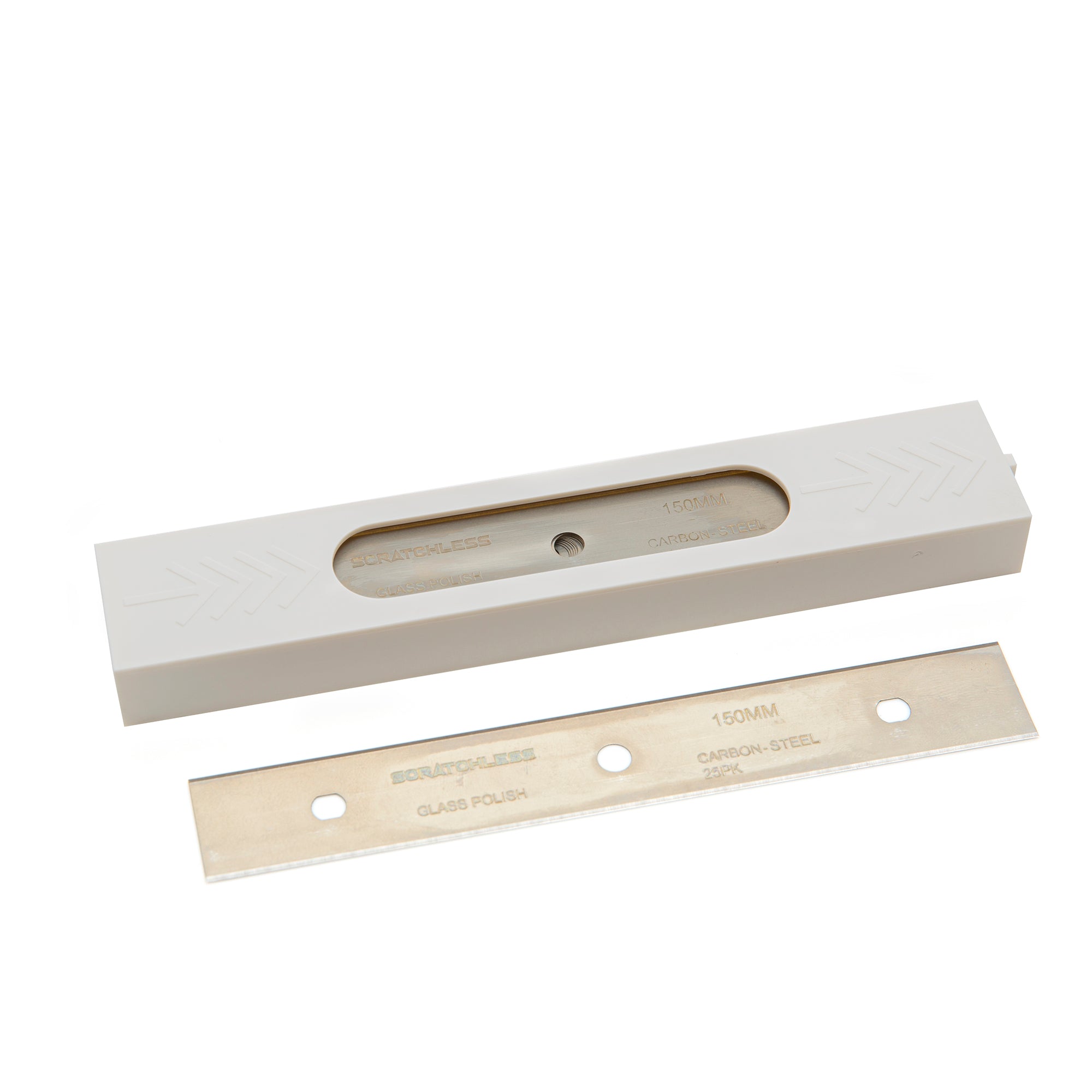 SCRATCHLESS Carbon Steel Blades 25pk - 150 mm