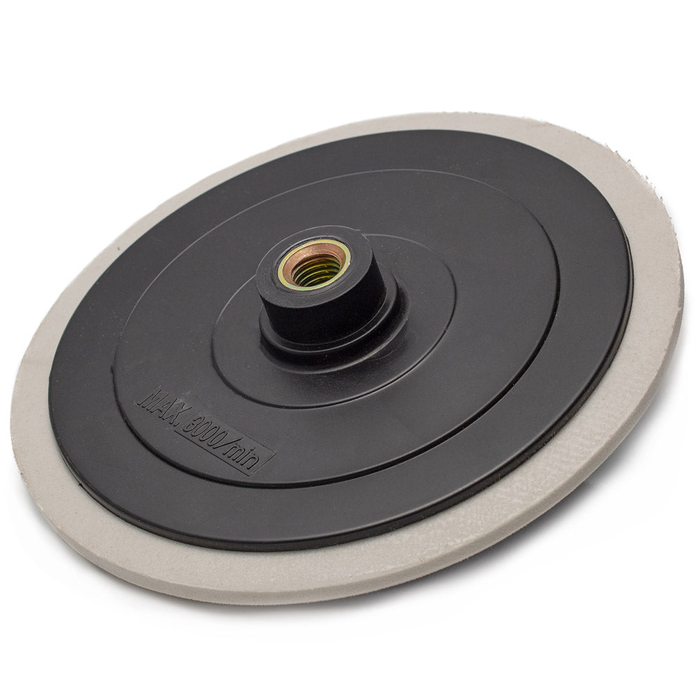 5/8"-11 Detailing Hook and Loop Backing Pad / 7" 150mm - Water Feed